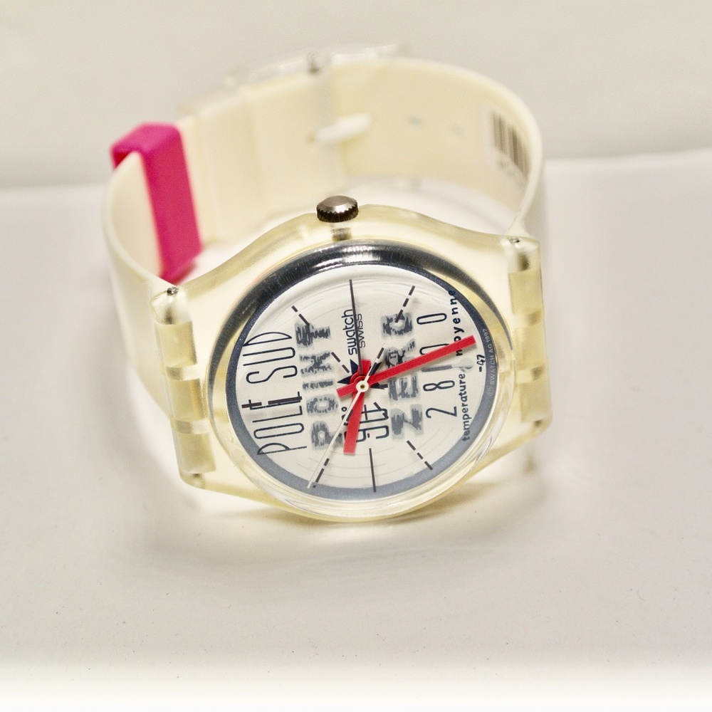 Vintage 1992 Swatch watch SPACE TRACING GK163